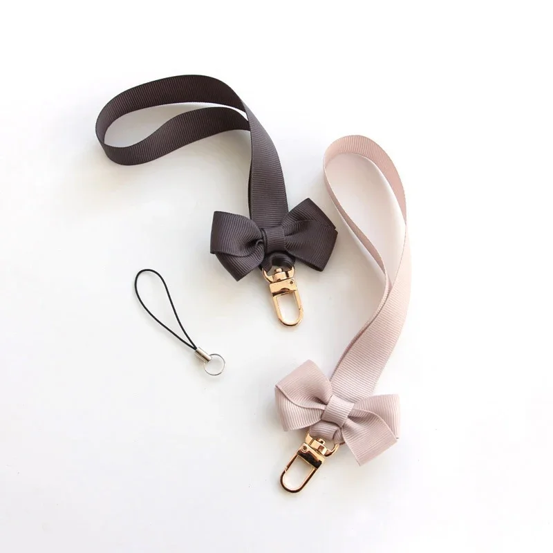 Fashion Women Picture - 여성을위한 트렌디 Bowknot 휴대 전화 체인