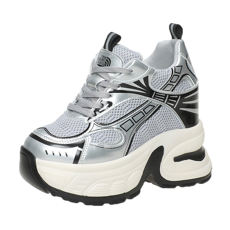 Women'S Fashion Running Shoes - 여성 캐주얼 두꺼운 밑창 키높이 신발