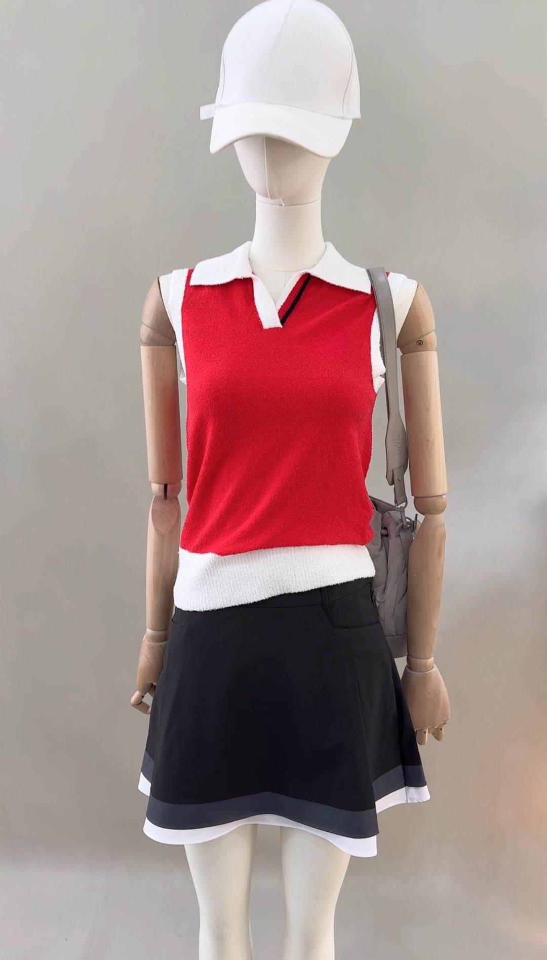 새로운 여름 여성 골프 민소매 탱크탑 패션 V넥 티셔츠 - Women'S Fashion Vest Tops 리뷰 및 가격