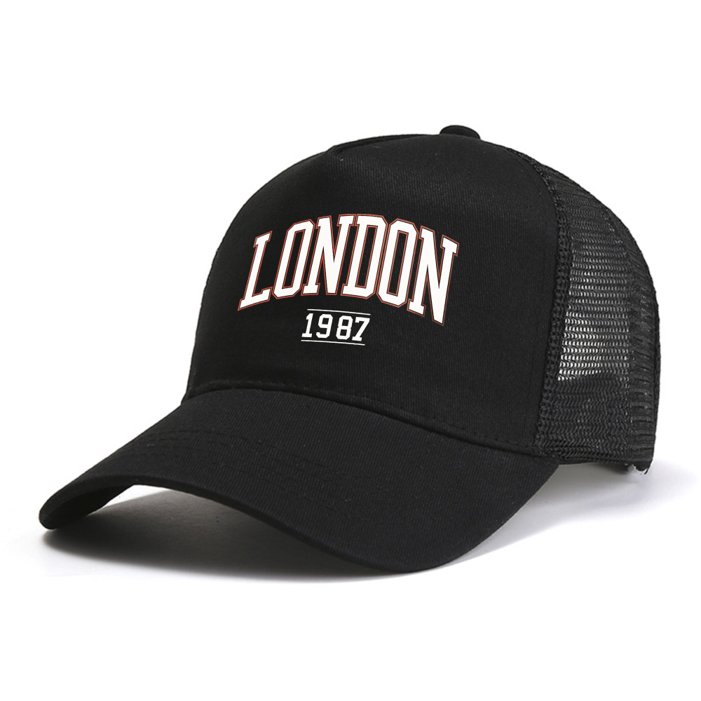런던 1987 야구 모자 프린트 남성 여성 스포츠 모자 - Women'S Fashion London 리뷰 및 가격