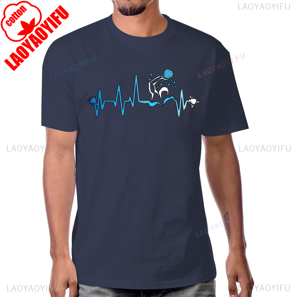 워터 폴로 선수 하트 비트 그래픽 프린트 티셔츠 반팔  - Women'S Fashion Graphic Tees 리뷰 및 가격