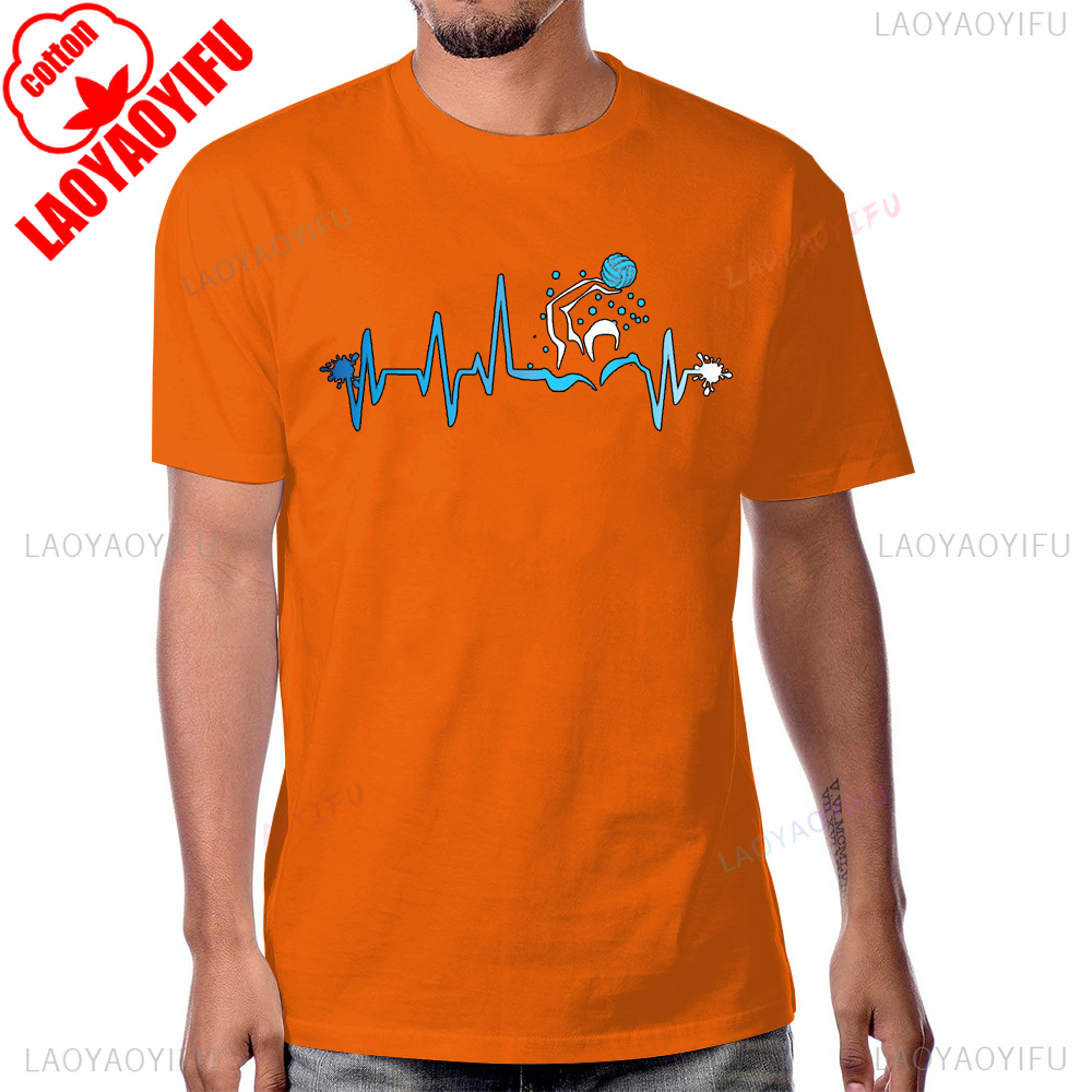 워터 폴로 선수 하트 비트 그래픽 프린트 티셔츠 반팔  - Women'S Fashion Graphic Tees 리뷰 및 가격