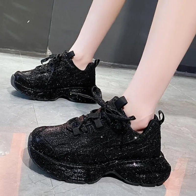 디자이너 여성 블링 운동화 Chunky sneakers - Women'S Fashion Running Shoes 리뷰 및 가격