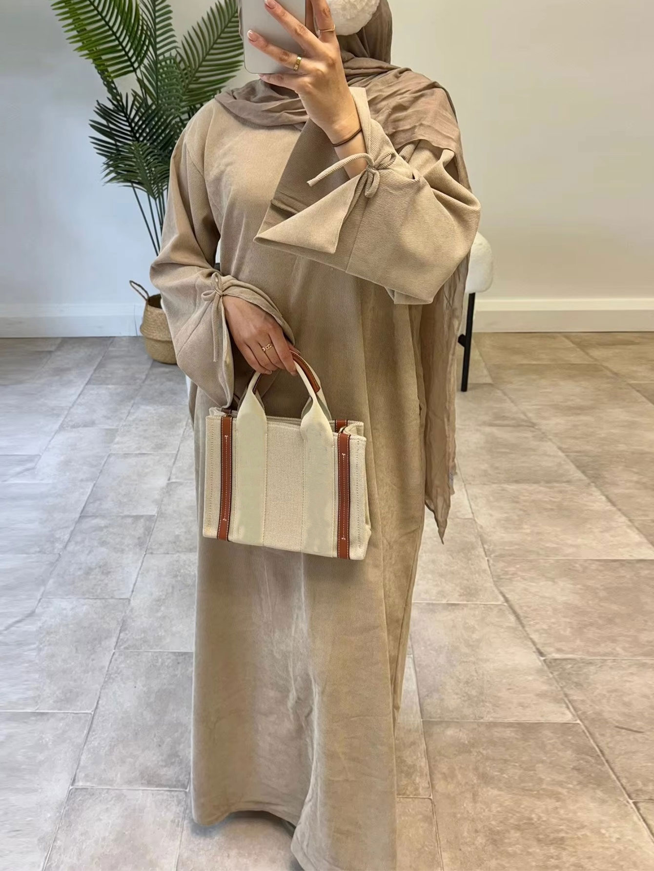 라마단 보우 매듭 두바이 Abaya 드레스 럭셔리 코듀 - Turkey Women Fashion 리뷰 및 가격