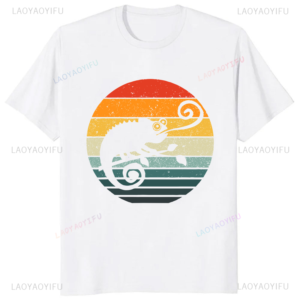 재미있는 만화 그림자 그래픽 핀티드 카멜레온 티셔츠,  - Women'S Fashion Graphic Tees 리뷰 및 가격
