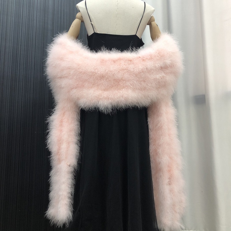 스카프 양면 100% 칠면조 깃털 술 스카프, 확장 케 - Turkey Women Fashion 리뷰 및 가격