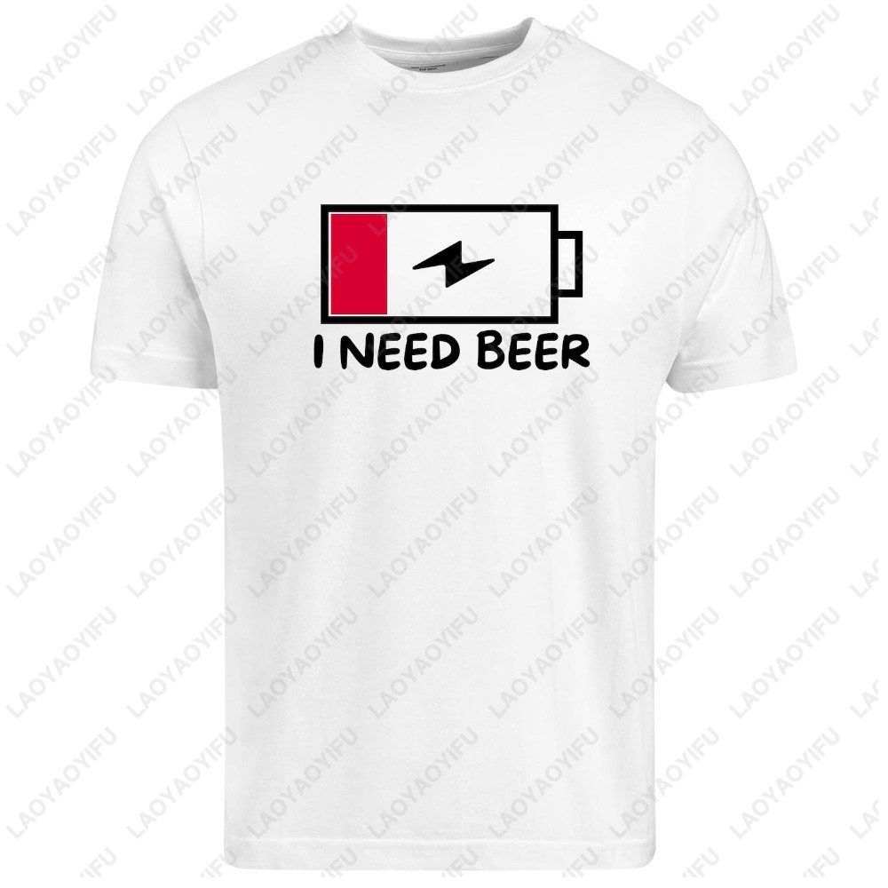나는 맥주가 필요해요 티셔츠 재미있는 배터리 부족 냉소 - Women'S Fashion Graphic Tees 리뷰 및 가격