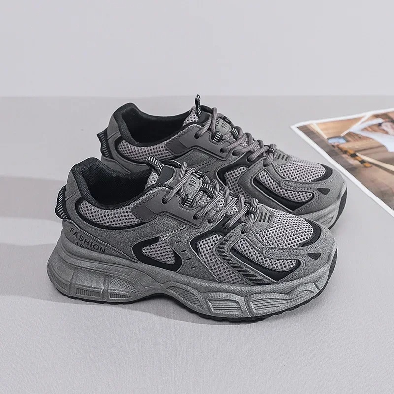 2026년 신상 여성 청키 스니커즈 패션 메쉬 캐주얼  - Women'S Fashion Running Shoes 리뷰 및 가격