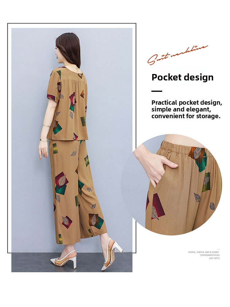고급 여성 여름 의류 2025 신상 캐주얼 패션 노년층 - Women Fashion Over The Years 리뷰 및 가격