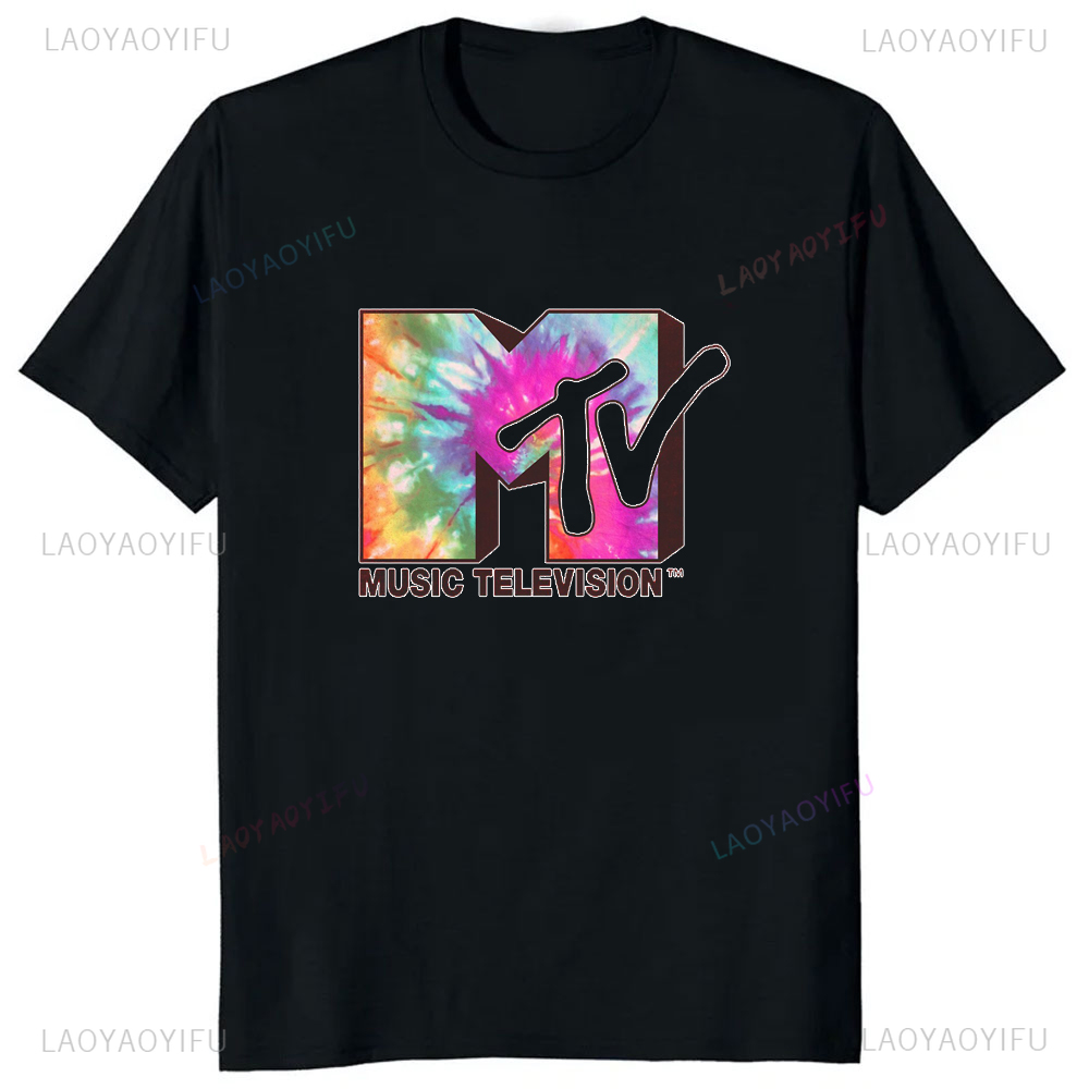클래식 MTV 레트로 디자인 로고 프린트 그래픽 남성  - Women'S Fashion Graphic Tees 리뷰 및 가격